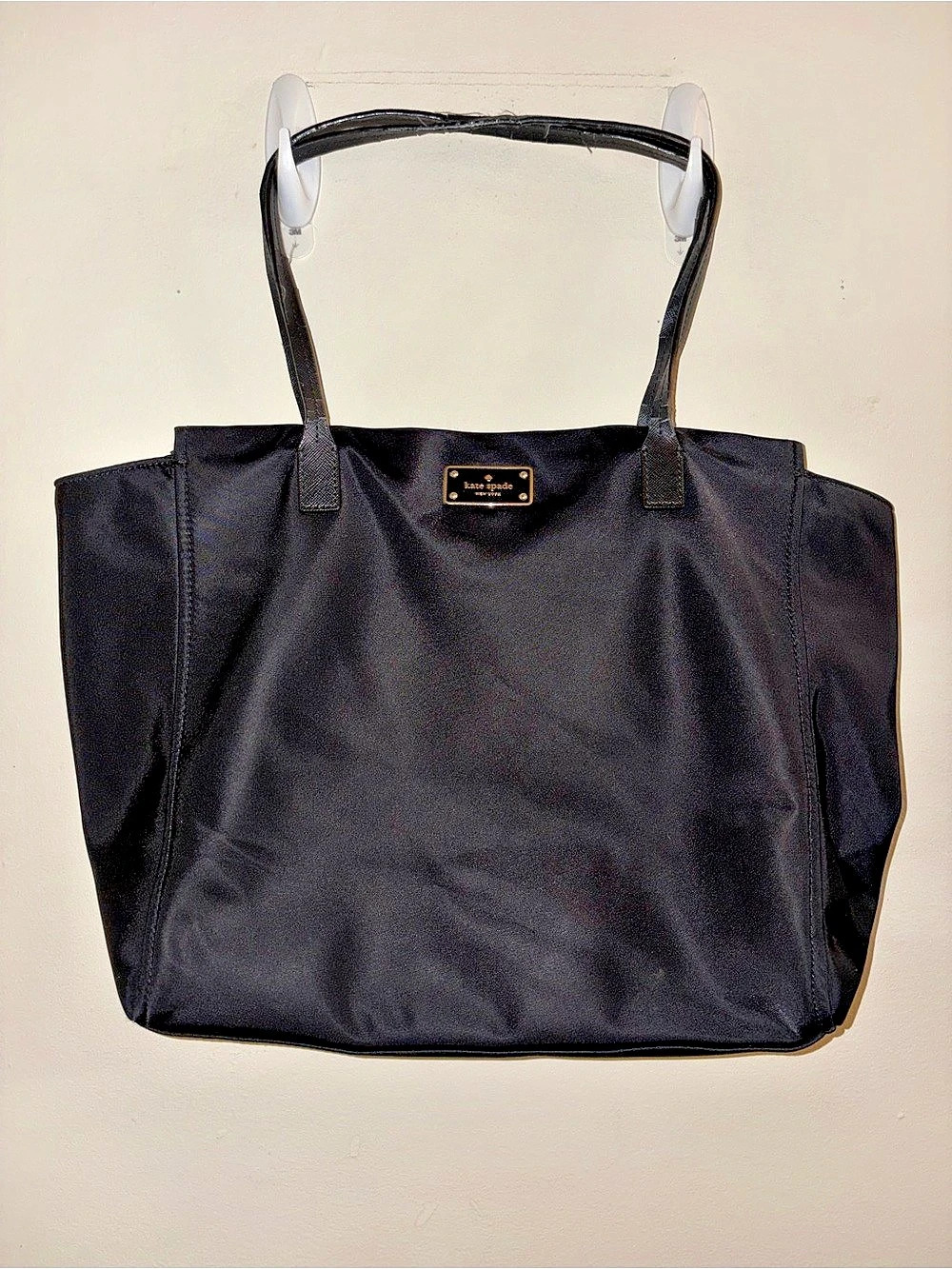 Kate Spade New York Black Nylon Taden Tote Bag
